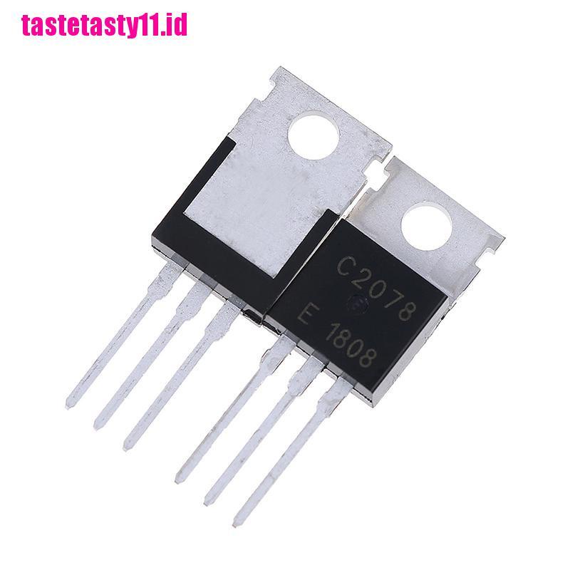 【TTID】5Pcs RF/VHF/UHF transistor TO-220 2SC2078 C2078