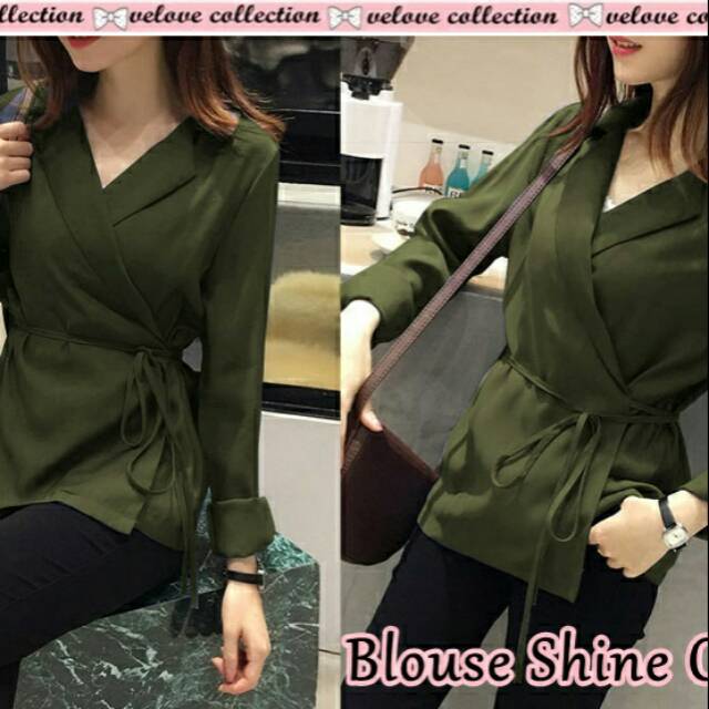 Y6-Blouse shine oshin