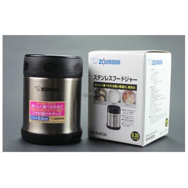 Zojirushi food jar 350ml gratis tas zojirushi BARU