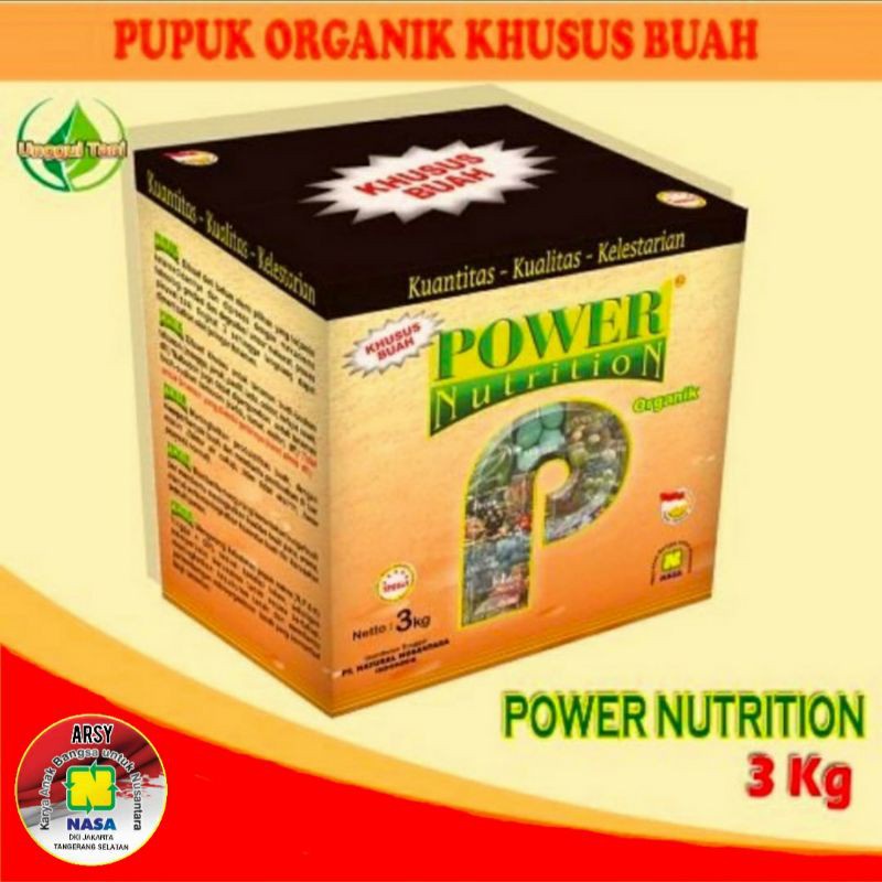 Power Nutrition kemasan 3kg / Nasa Original / PWRB NASA POWER NASA POWER NUTRITION