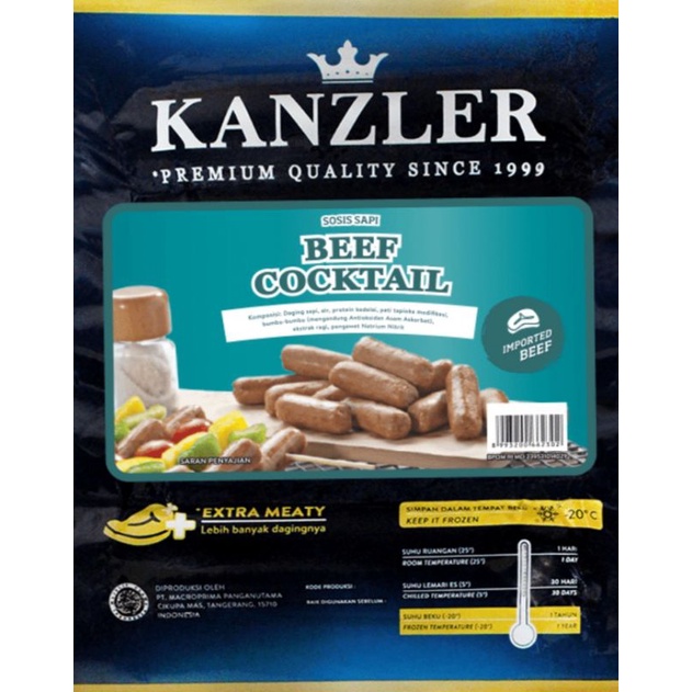 

KANZLER Sosis Beef Cocktail 500gr - PROMOOO February