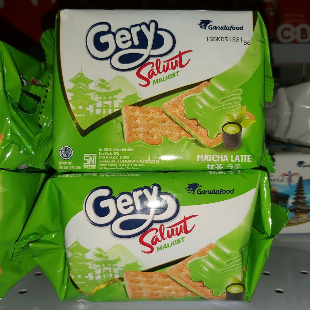 

GERY SALUUT MALKIST MATCHA LATTE 100 GR