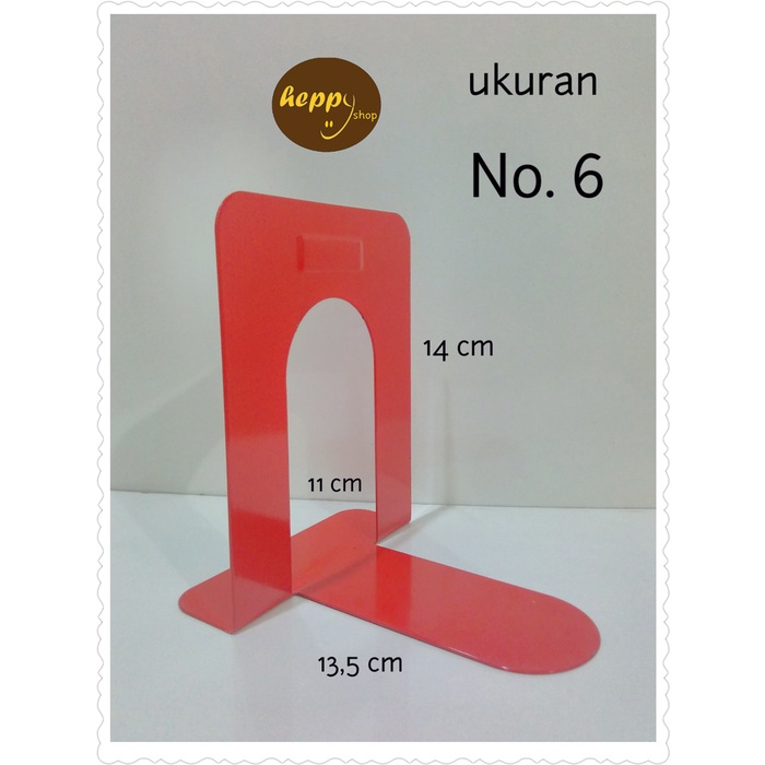 

Diskon Pembatas Buku Besi Rak No 6 Trendi