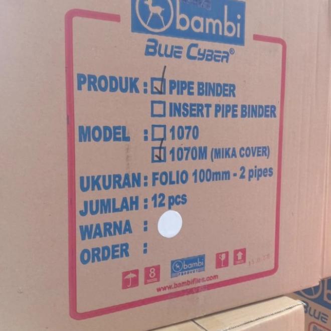 

Office & Stationery | Document Organizer | Odner 100Mm Pipe Binder Bambi 1070 Folio | Best Seller