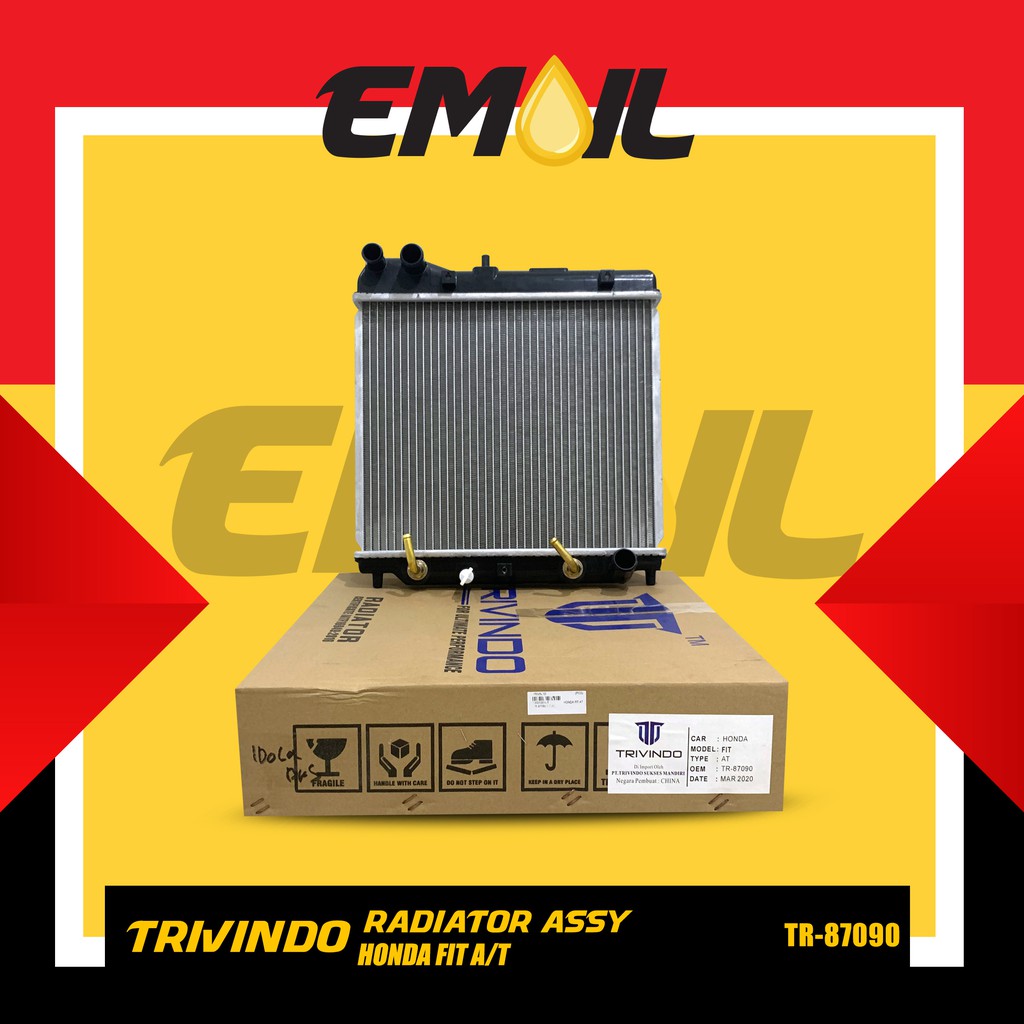 Radiator Assy Honda FIT AT AUTOMATIC TR-87090 Trivindo