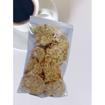 

Cemilan keripik tempe kriuk enak