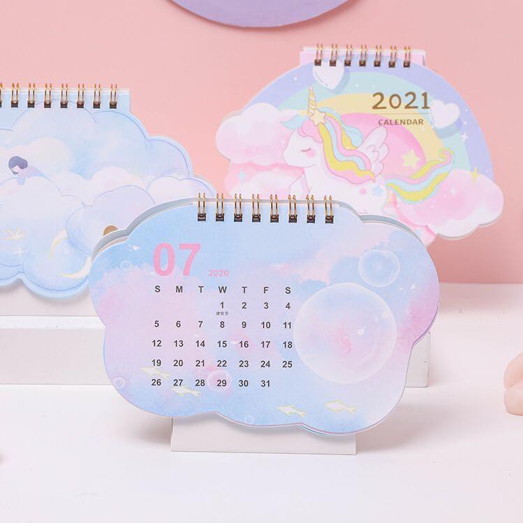 

B0V KALENDER MEJA 2021 MOTIF LUCU IMPORT JB V KWC