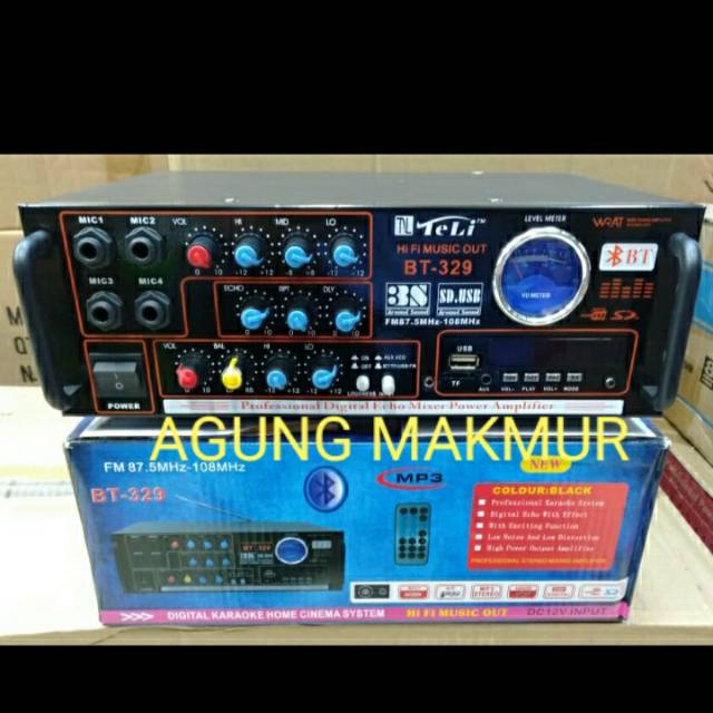 AMPLIFIER KARAOKE TELI BT 329