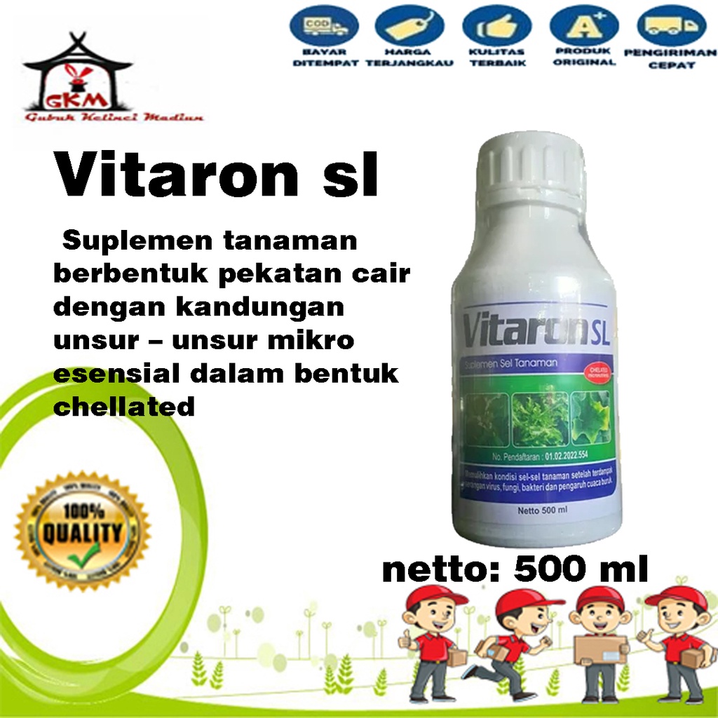 Vitaron 500 ml Pupuk Suplemen Tanaman