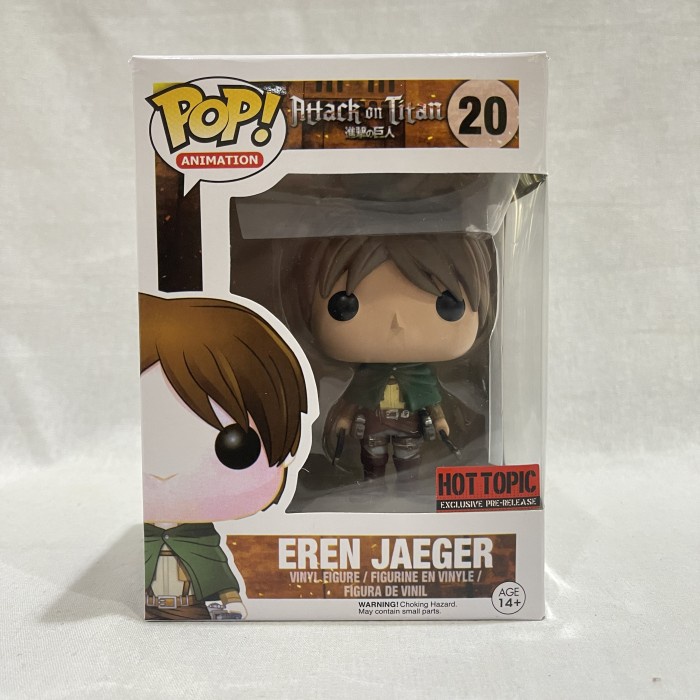 FIGURE POP ATTACK ON TITAN 20 EREN JAEGER FUNKO