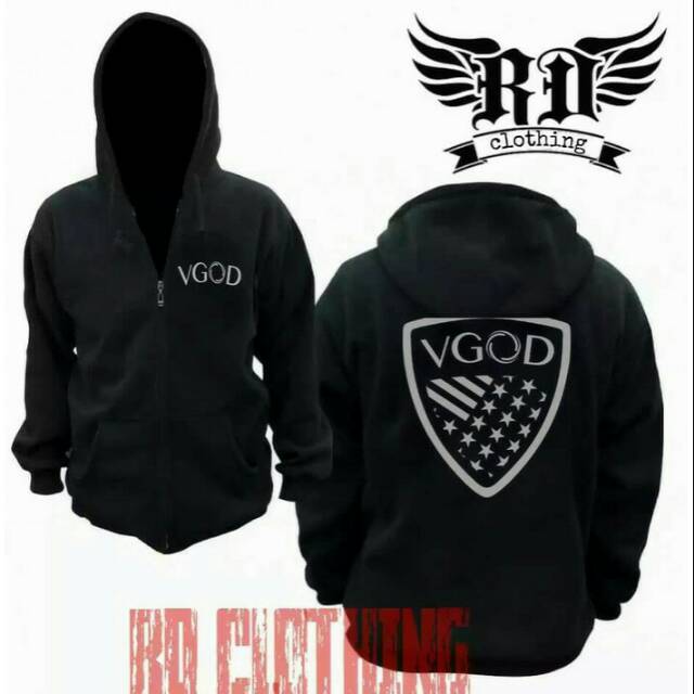 Sweater Hoodie Zipper VGOD