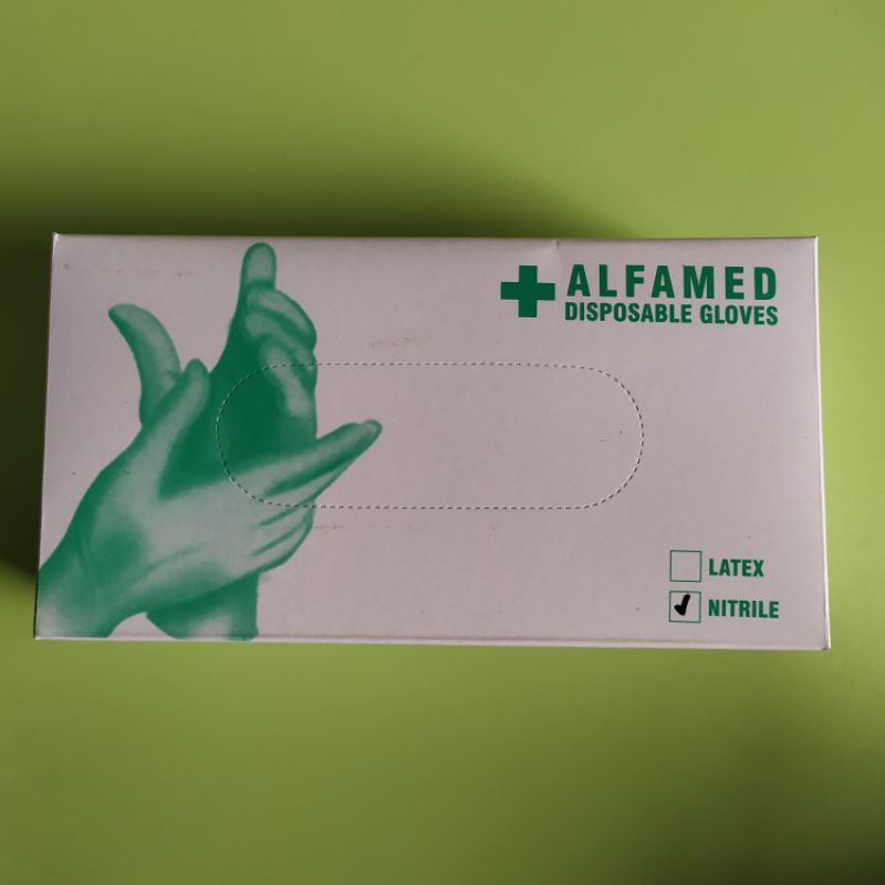 Sarung Tangan Nitrile 100 pcs