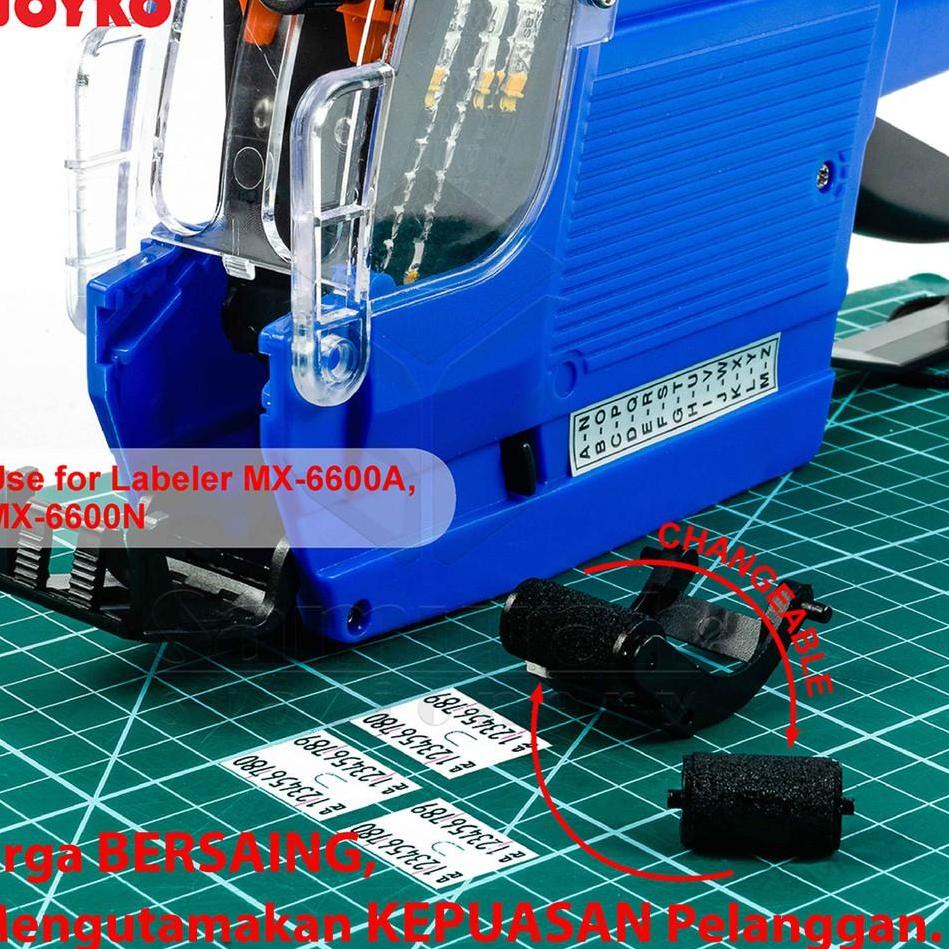 

[KF166] Kertas Label Rol 2 Baris LB-P2LN Joyko / Price Label LB 2LN / Isi 2 Line untuk MX-6600A MX-6600N ❧