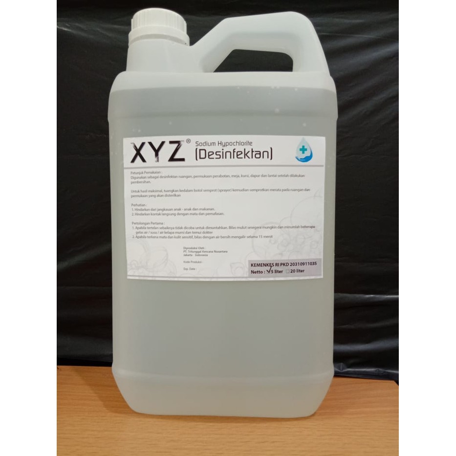 [COD] 5 LITER Desinfektan Disinfectan Desinfectan XYZ | Cairan Pembunuh Kuman Virus Bakteri