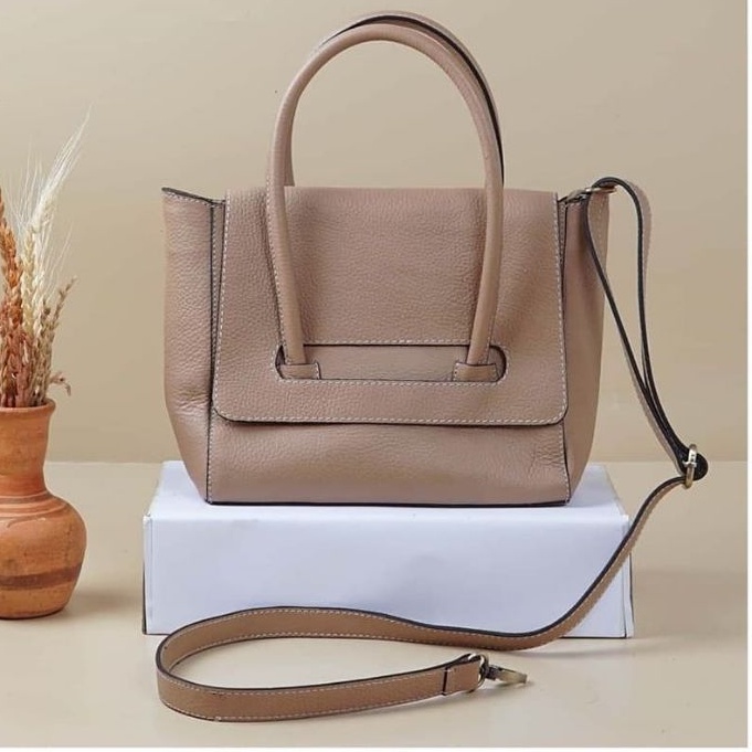 Tas Kulit Asli Wanita Original Kulit Sapi Papirut Garut