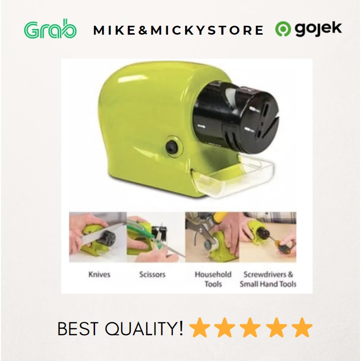 ORIGINAL AUTOMATIC KNIFE SHARPENER ELECTRIC | PENGASAH LISTRIK