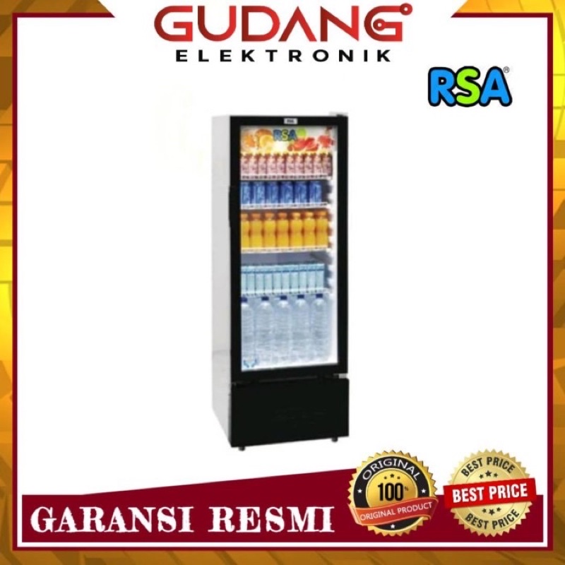 LEMARI ES KACA RSA AGATE 240 SHOWCASE RSA AGATE-240