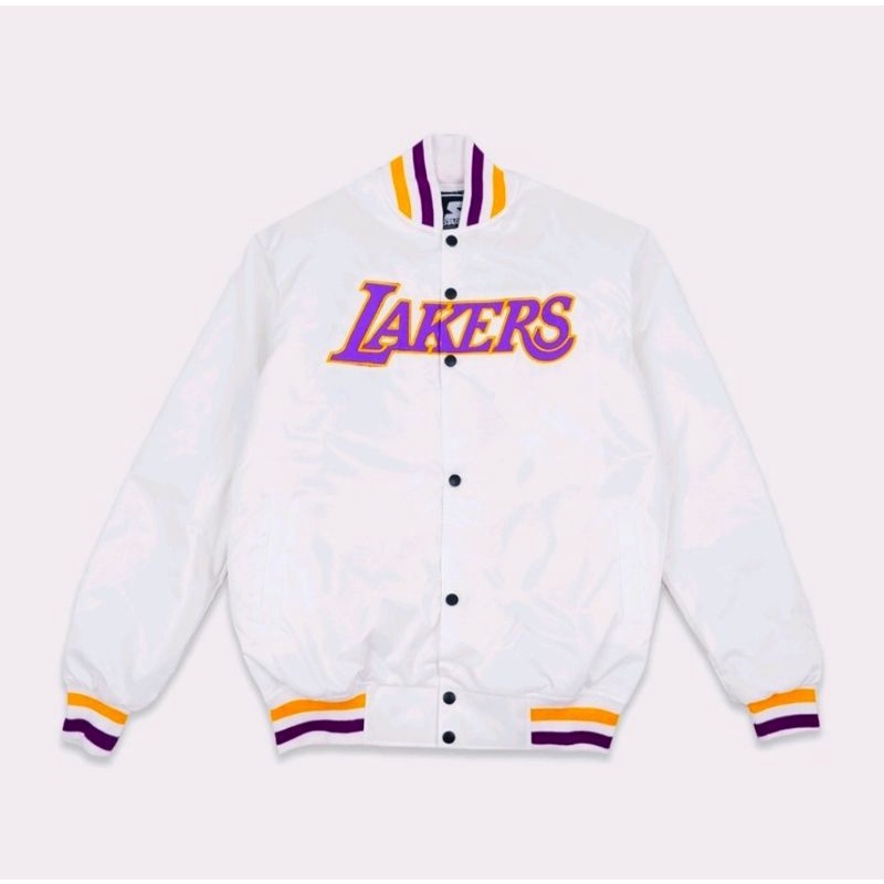 Varsity Lakers Jaket Varsity pria wanita Jaket Bomber varsity logo bordir premium original varsity s