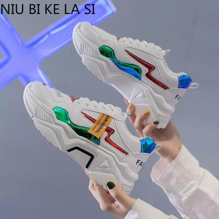 SEPATU SNEAKERS WANITA FASHION ORIGINAL NS 27