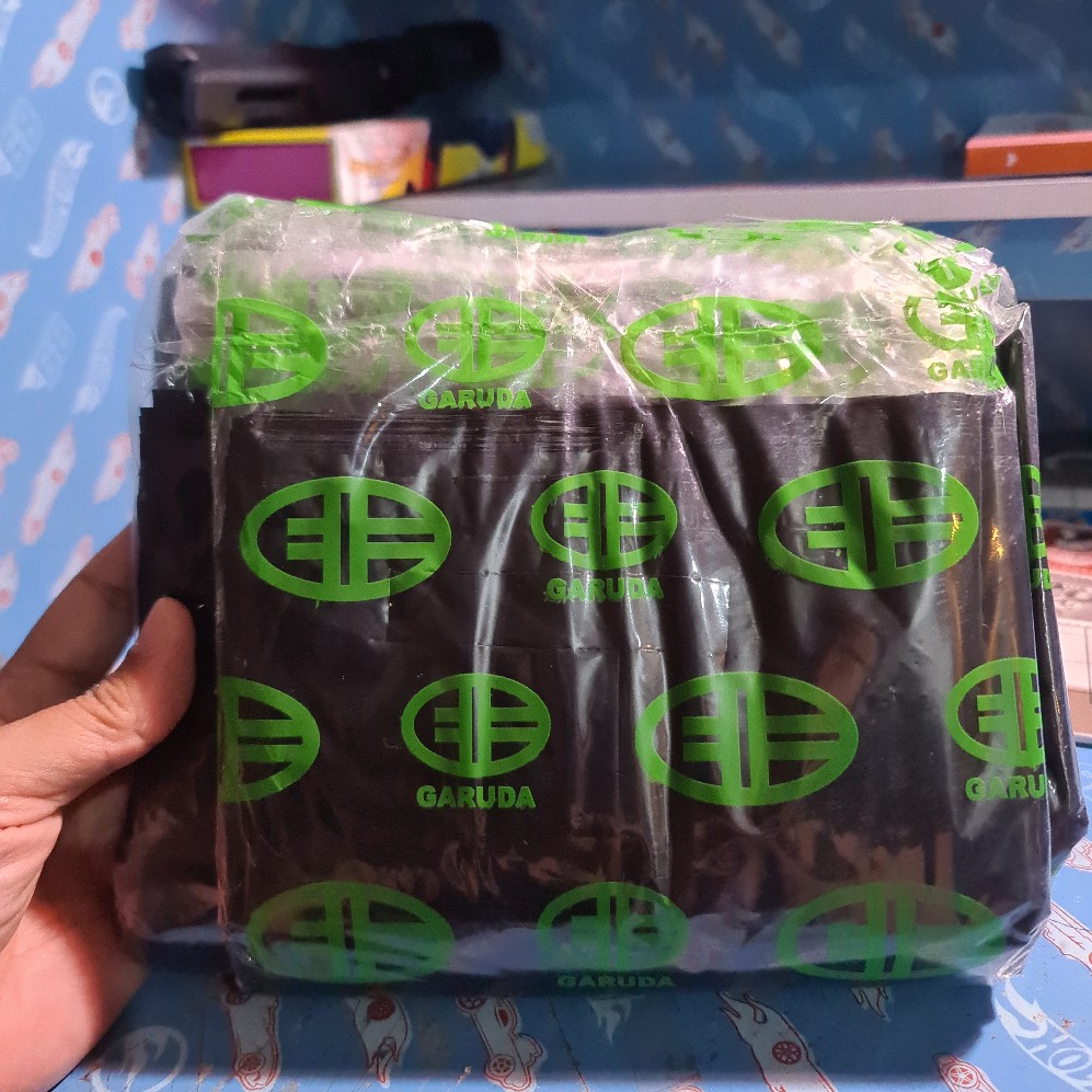 Potongan Harga!!! Kantong Plastik Kresek Hitam Merk Garuda  Ekonomis Uk 35 X 50