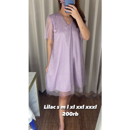 Vivian dress tile polkadot