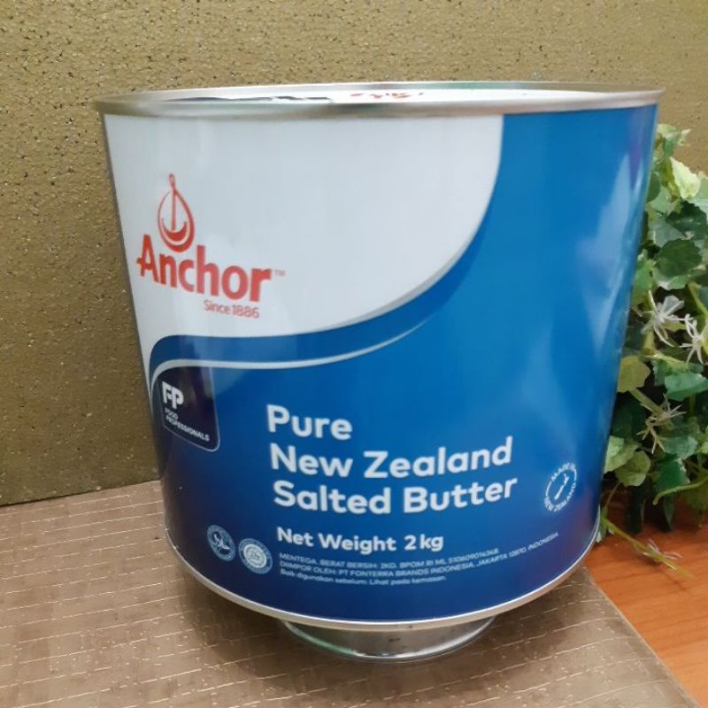 

anchor salted butter tinned 2kg