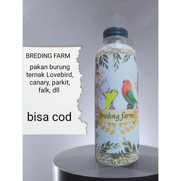 BREDING FARM pakan ternak burung lovebird,canary,parkit dan burung pemakan bijian lain nya