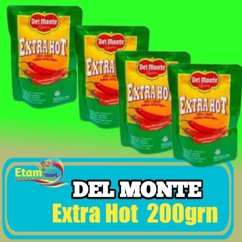 

Del monte extra hot 200grm