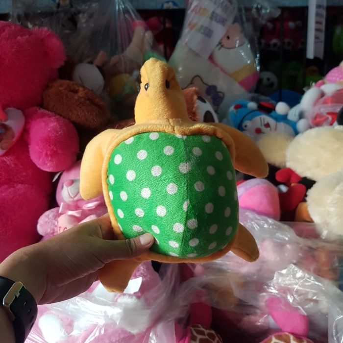 Must Have Boneka Bekicot Keong Tutut Penyu Kura Kura Turtle Kuning Hijau Terlaris