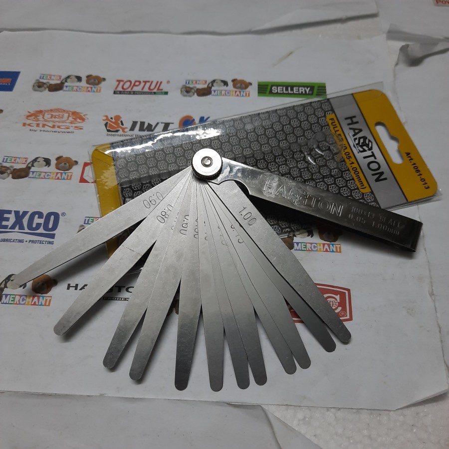 Ukuran Klep / Fuller / Puller Haston Prohex 0.05 - 1.00 stelan klep