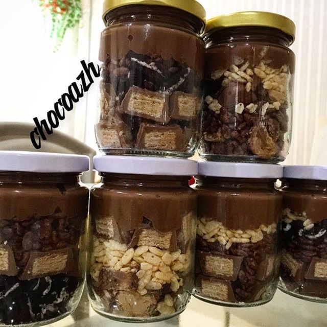 

coklat in jar