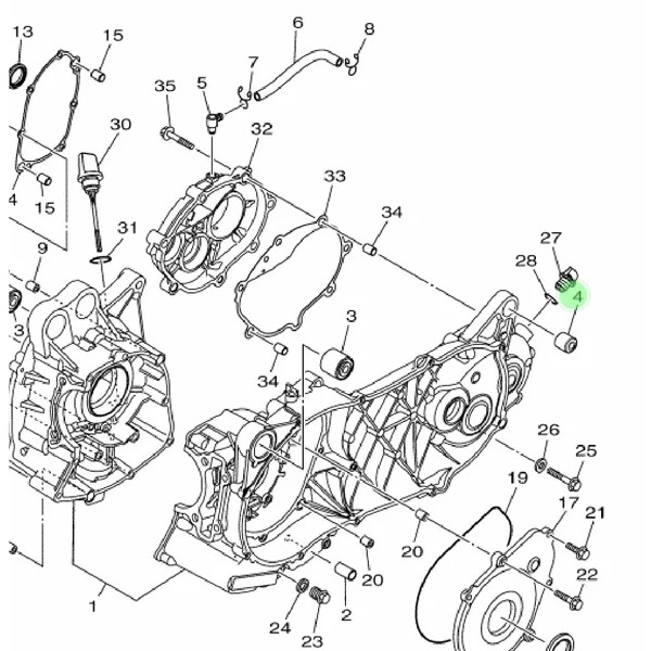 BOSH BOS SHOCK SOK SHOK BELAKANG BAWAH NMAX N MAX AEROX 155 LEXI XMAX 250 ORIGINAL YGP 0388-08803