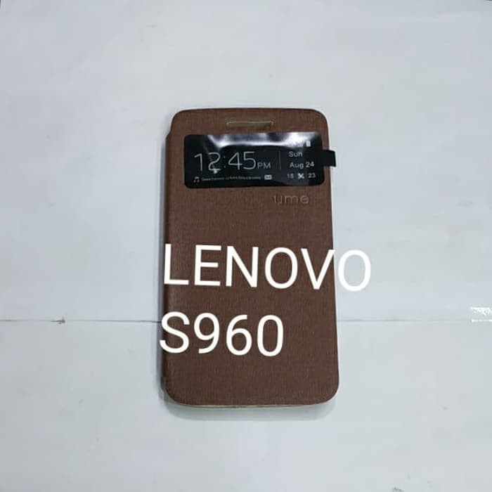 LENOVO S960 sarung flip cover ume / sarung model buku MANTUL