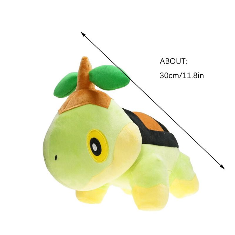 Pokemon Turtwig Plush Dolls Soft Figure Stuffed Animal Turtle Toy Kids Xmas Gift