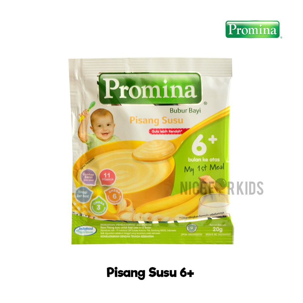 Promina Bubur Bayi 6+ 8+ 9+Kemasan Renceng / Bubur Bayi Instan