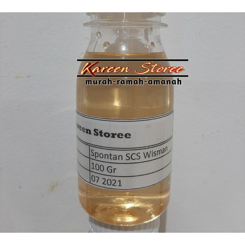

Spontan SCS Wisman | Minyak Wisman repack 100gr