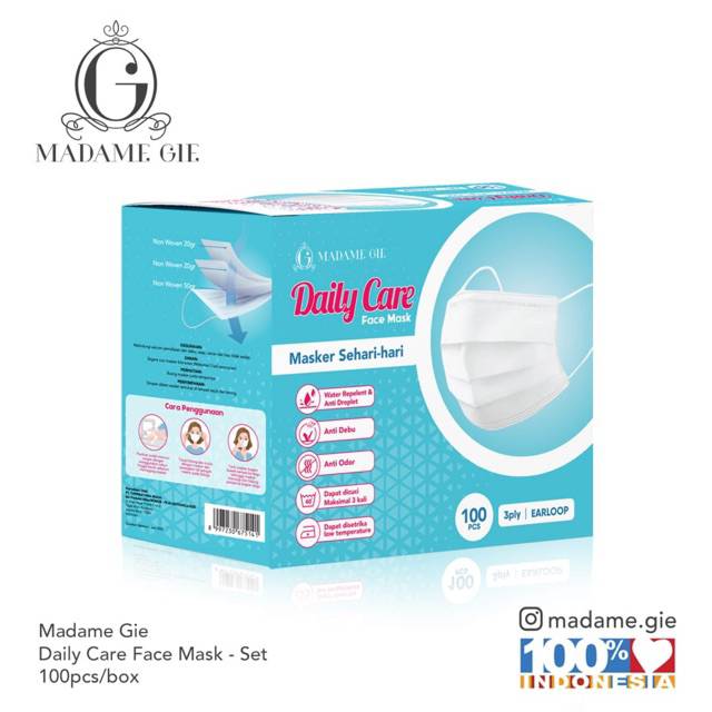 ☃Cutezz_Ching1☃Madame Gie Daily Care Face Mask (1 box)