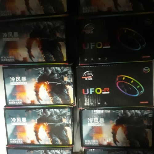 Cool Storm UFO RGB Fan Processor PC Intel / AMD