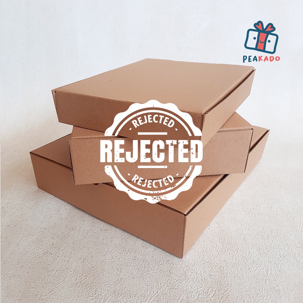 Dus Kemasan Packaging Kotak Kardus Polos Hampers Corrugated Box Pizza Diecut Pembungkus Kado Packing Reject