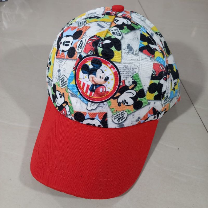 Topi Anak Laki Laki Superhero Spiderman Marvel Captain Amerika Hulk / Topi Anak laki laki 3-12 tahun-23