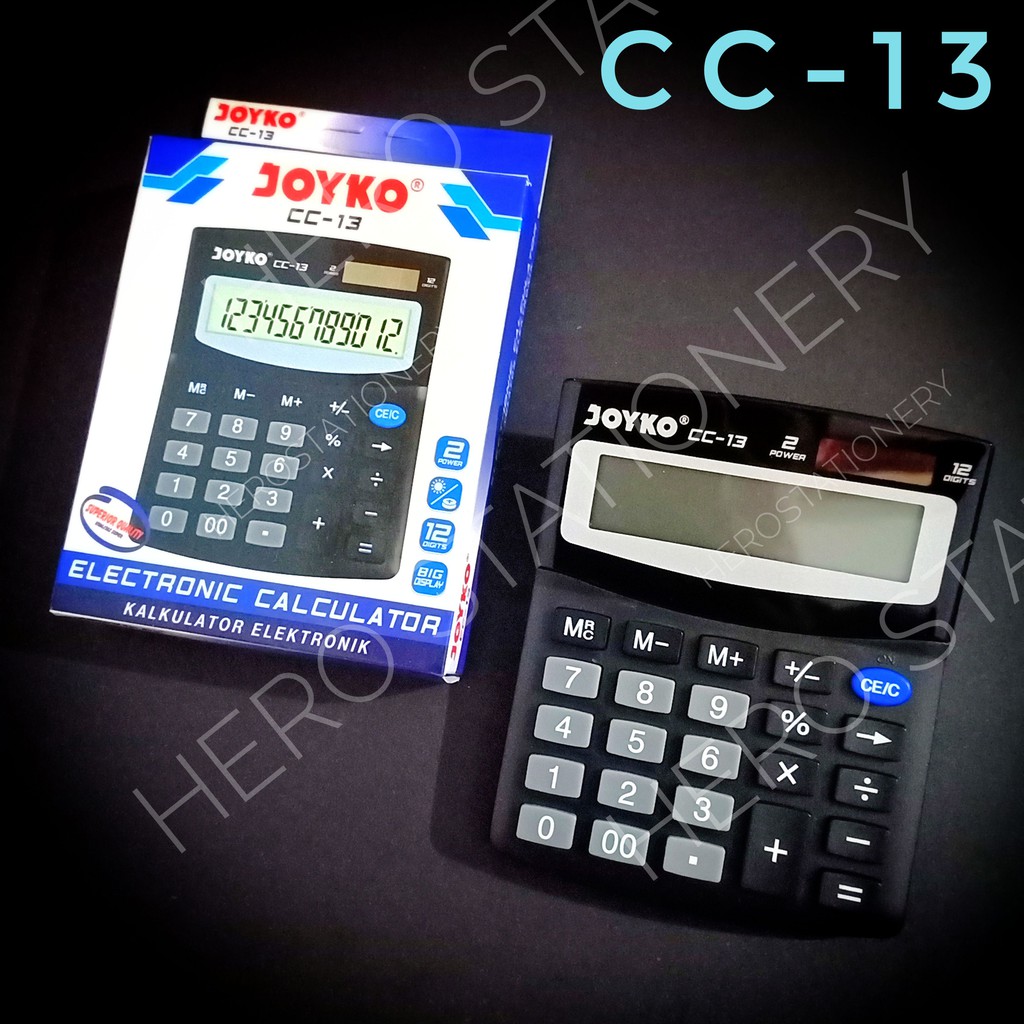 

Kalkulator calculator joyko 12 digits CC-13