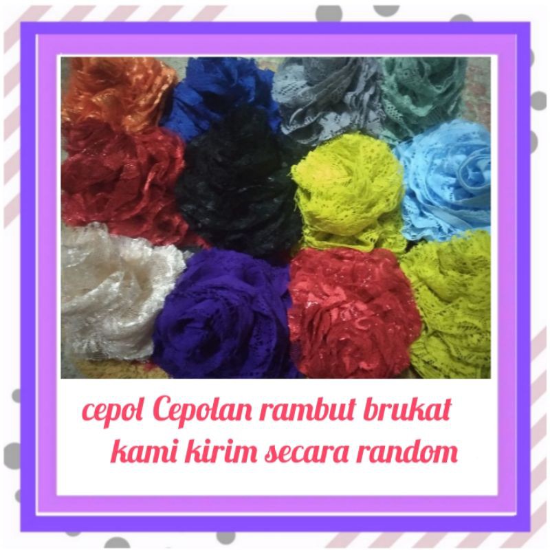 Cpolan Cepolan  cpool  rambut  renda brukat murah