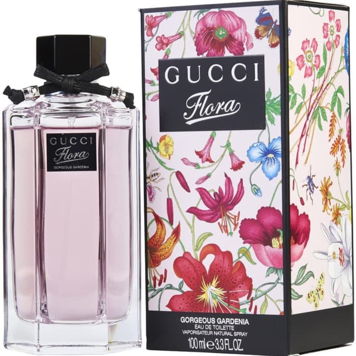 Parfum Wanita Gucci Flora Gorgeous Gardenia EDT 100ml Ori Reject NoBox