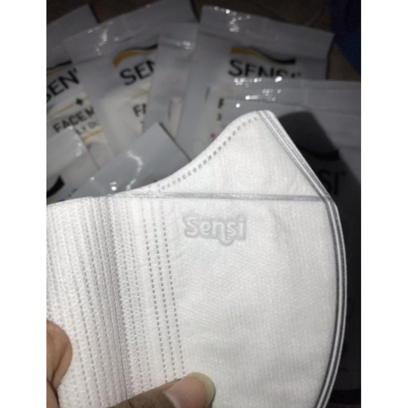 Masker Sensi Duckbill isi 3 Pcs Original