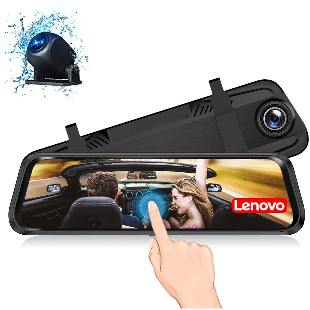 Lenovo V7 AHD Dual Camera Dashcam Car DVR Camera Mobil-2