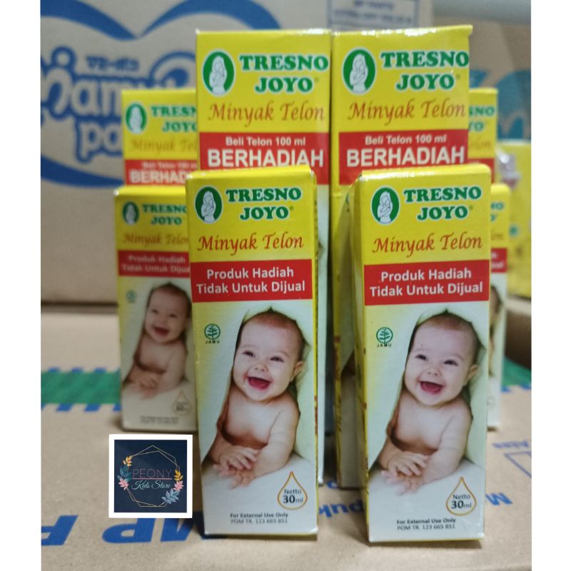 Minyak Telon bayi Tresno Joyo 100ml+30ml / 100 ml Gratis 30ml