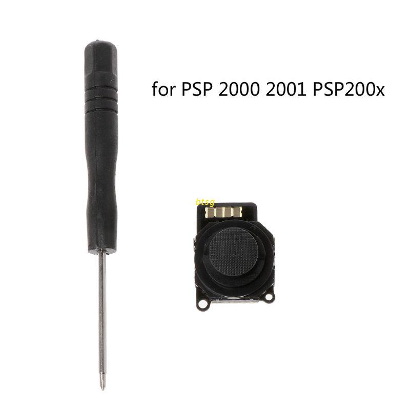 btsg Replace 3D Analog Joystick Stick Button With Screwdriver For PSP 2000 2001 200X