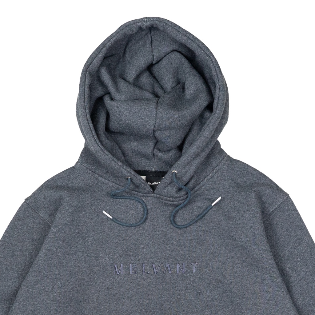 MHD ABRAHAM DARK GREY - MELVANT PULLOVER HOODIE