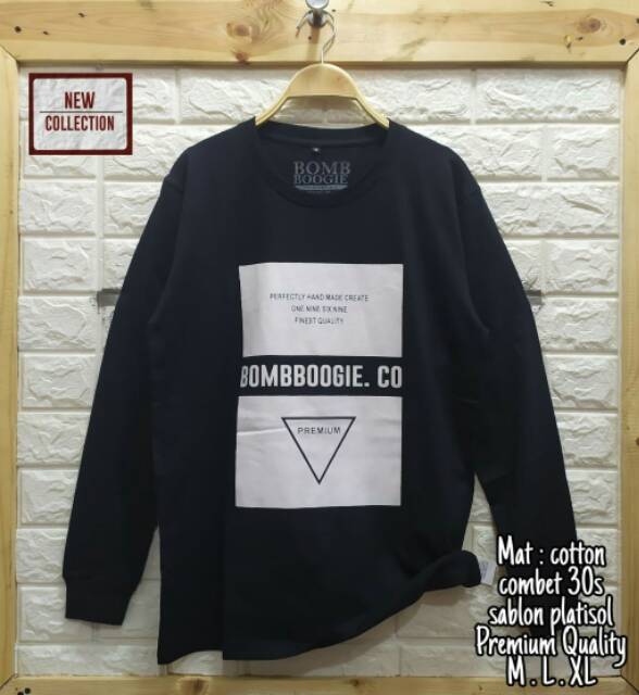 kaos bomboogie original-baju kaos asli bandung keren/kaos panjang