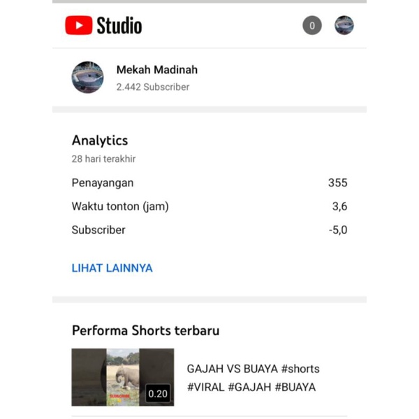 channel youtube 1000 subscribe, video kosong akun youtube murah